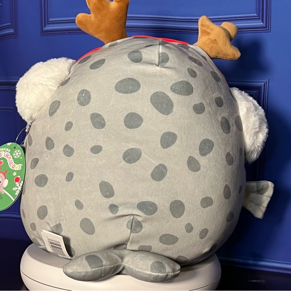 Squishmallows 11” Odile the Spotted Seal With Earmuffs - Picture 3 of 6